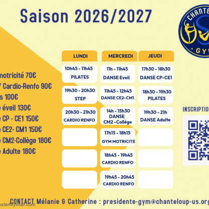 Saison 2026/2027